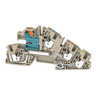 Weidmüller Connecteur d’installation PUSH IN 4mm² AITB 4 BB NDT-L-PE