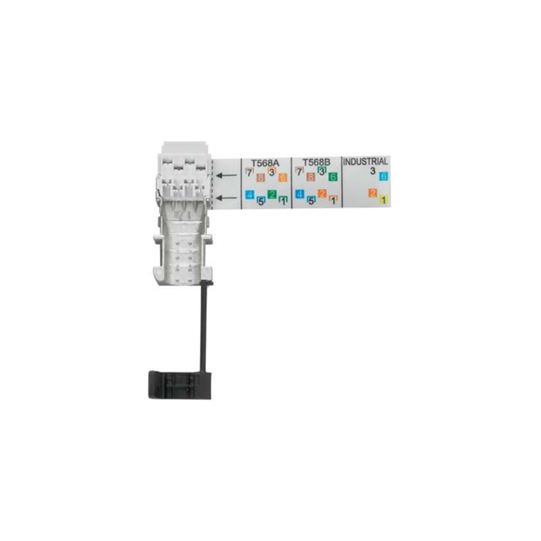 Weidmüller Connecteur RJ45 sans outil IE-PS-RJ45-FH-BK