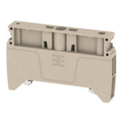 Weidmüller Équerre de fin beige AEB 35 SC/1-1