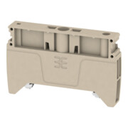Weidmüller Équerre de fin beige AEB 35 SC/1-3