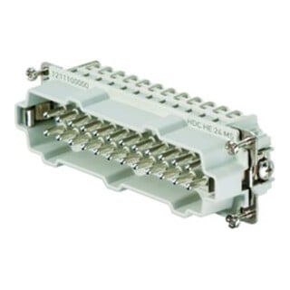 Weidmüller Insert à broches 24p 450V 16A HDC HE 24 MS