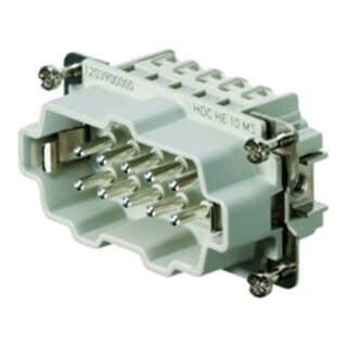 Weidmüller Insert de broches 10p 450V 16A HDC HE 10 MS