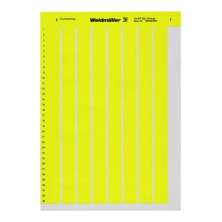Weidmüller Marqueur d'appareil LM MT300 20X8 JAUNE