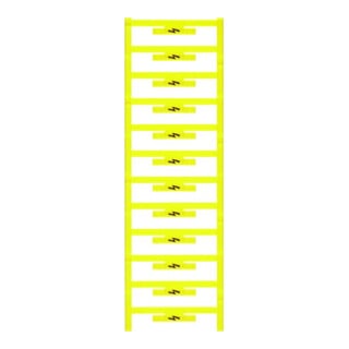 Weidmüller Marqueur de bornes jaune noir WAD 5 MC B GE/SW