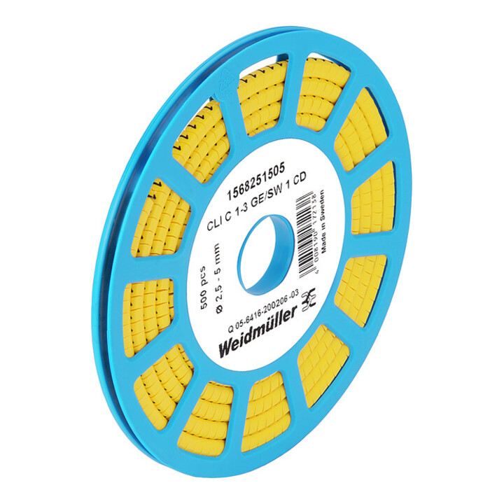 Weidmüller Marqueur de câble CLI C1-3GE/SW A CD