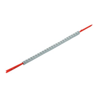 Weidmüller Marqueur d’échelle CLI R 02-3 GR/SW 8 avec pointe de montage