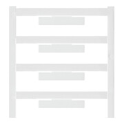 Weidmüller Marqueurs de bornes 33,3x5mm Polyamide blanc WAD 5 MC NE-1