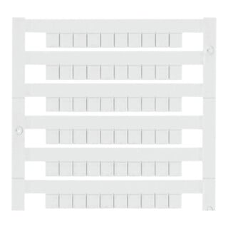 Weidmüller Marqueurs de bornes dekafix DEK 5/5MC-10 NEUT.WS