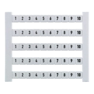 Weidmüller Marqueurs de bornes dekafix ws DEK 5 FW 401-450