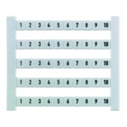 Weidmüller Marqueurs de bornes dekafix ws DEK 5 FWZ 1-10-1