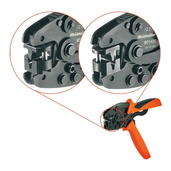 WEIDMÜLLER Pince à sertir pour embouts de câbles, Type: 6ROTO