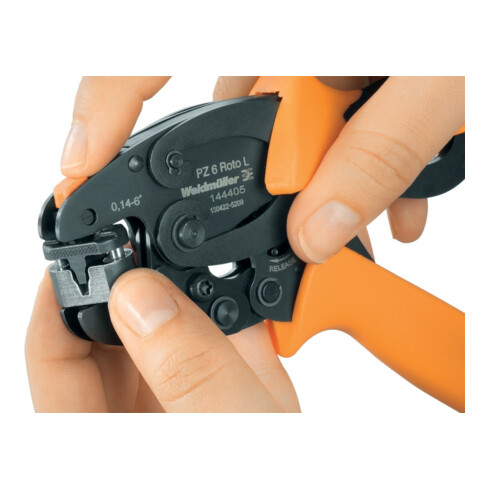 WEIDMÜLLER Pince à sertir pour embouts de câbles, Type: 6ROTO-L