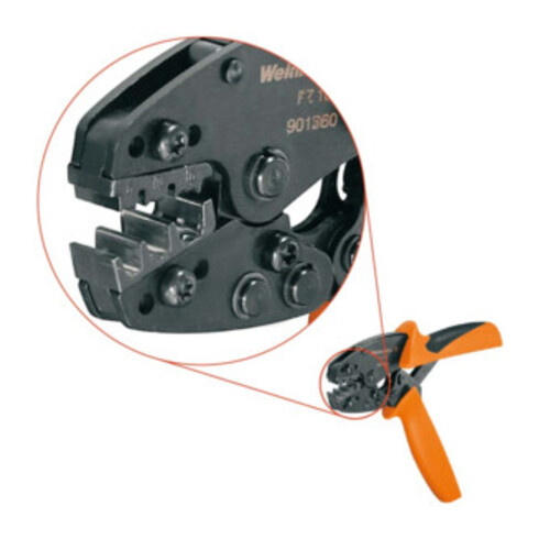 WEIDMÜLLER Pince à sertir pour embouts de câbles, Type: PZ16