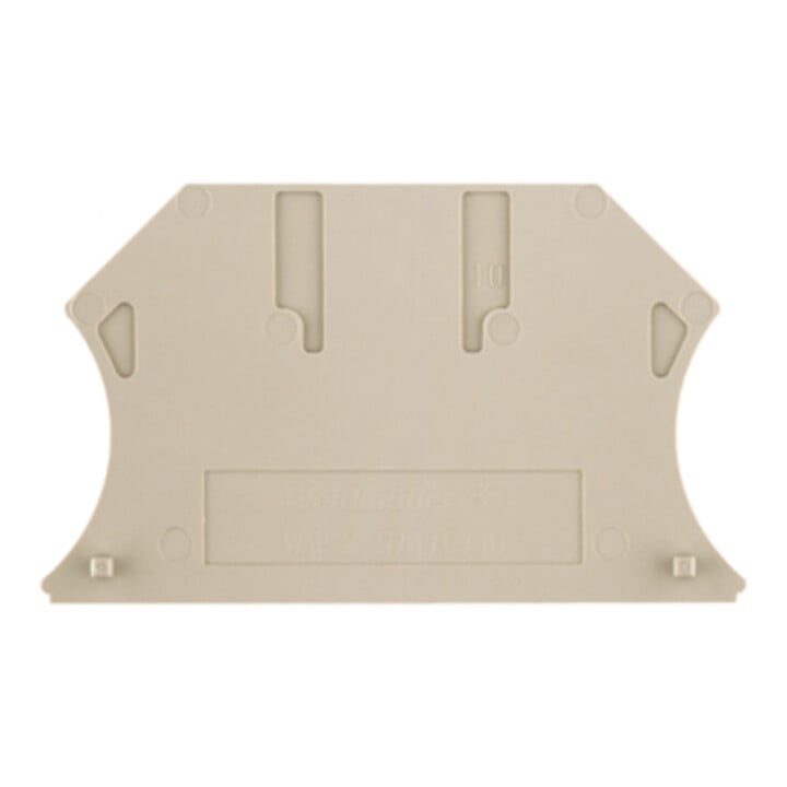 Weidmüller Plaque de fermeture 56x1,5x33,5mm WAP 2.5-10