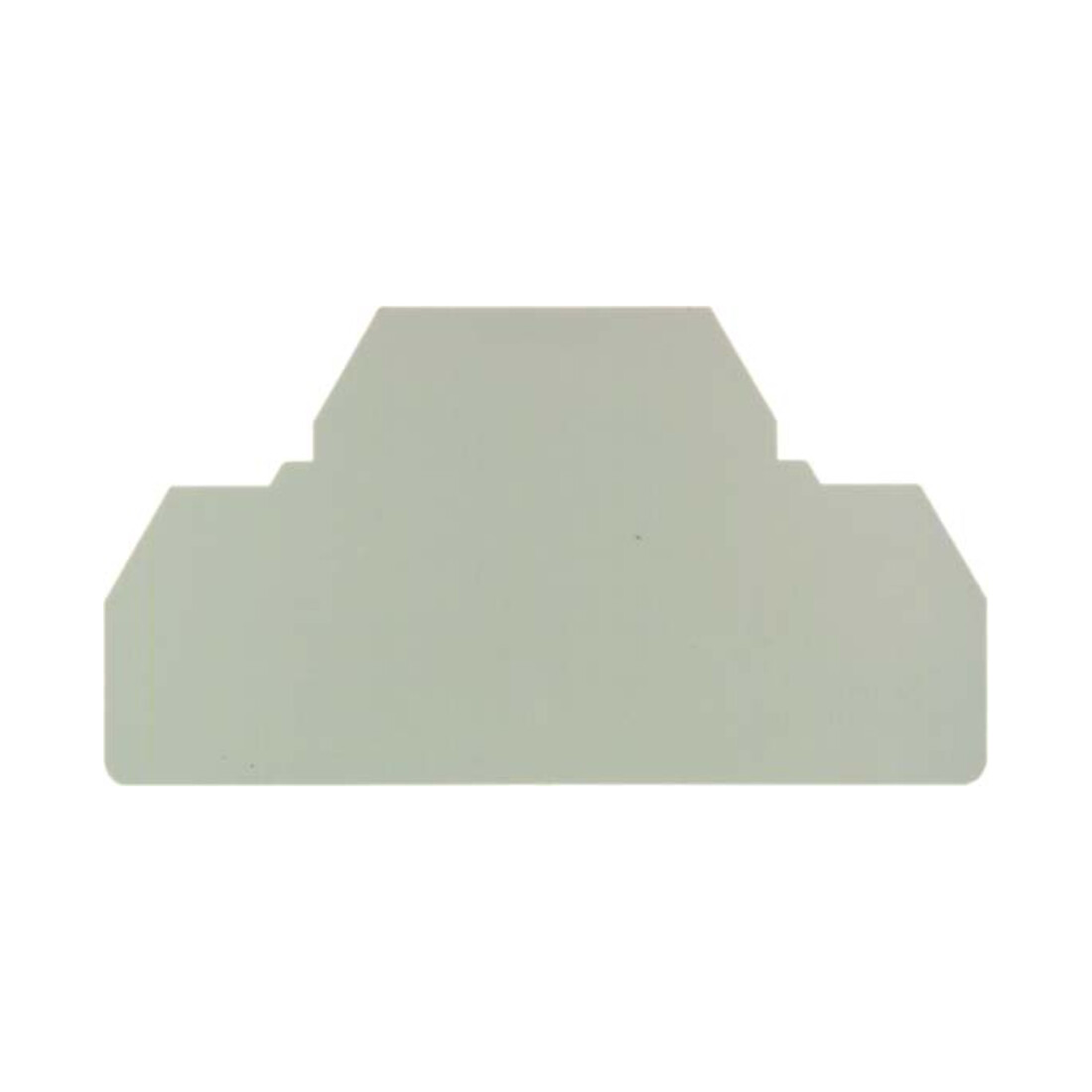 Weidmüller Plaque de fermeture 74x2,7x42,8mm ZAP/TW ZDU10