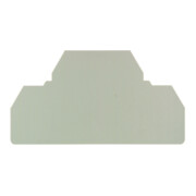 Weidmüller Plaque de fermeture 79x1,5x43mm ZAP/TW ZDK2.5-1