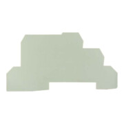 Weidmüller Plaque de fermeture 90x1,5x48,7mm WAP WDL2.5-1