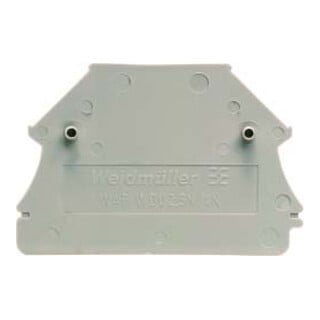 Weidmüller Plaque de fermeture WAP WDU2.5N/4N