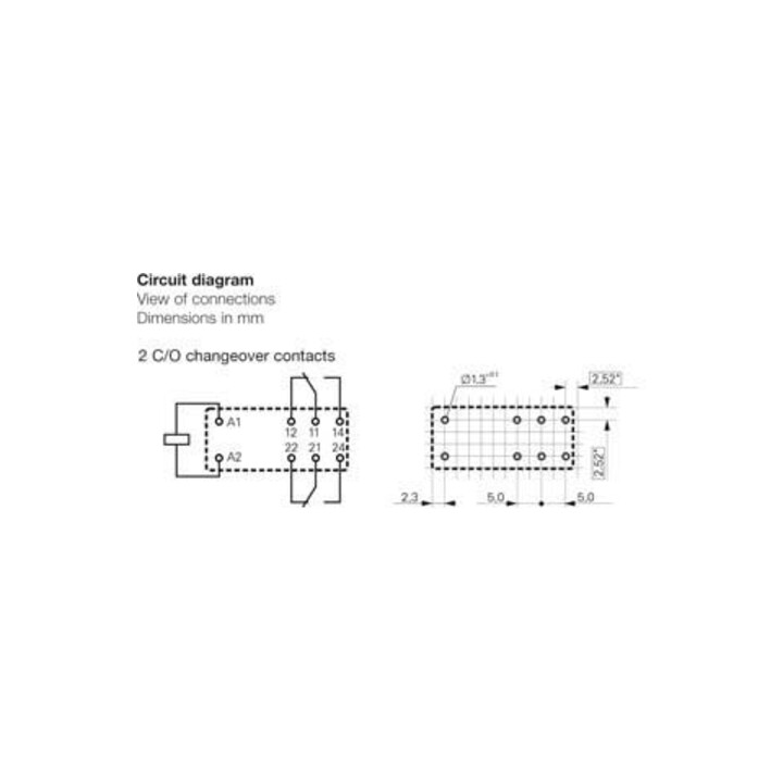 Weidmüller Relais 24V CC-Rel2U RCL 424024