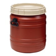 Weithalsfass braun Deckel beige 55l D.410xH.495mm Einfüllöffnung-D.354mm-3