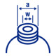 Weithalsflasche 750ml Hünersdorff-2