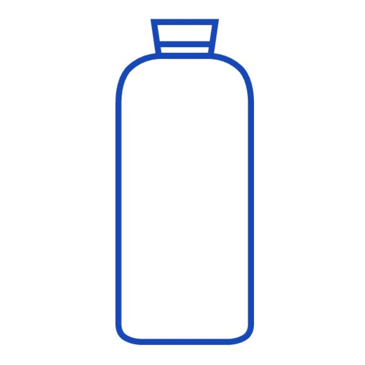 Weithalsflasche 750ml Hünersdorff
