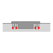 Weitwinkelscharnier Sensys 8657i TH 54 vern.HETTICH-4