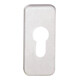 WEKA Rosace de clé 5804110, carrée, cylindrique profilée percée, couleur naturelle