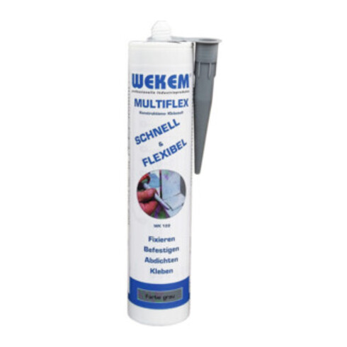 Wekem MS-Polymeer lijm- en kitstof Multiflex GRIJS