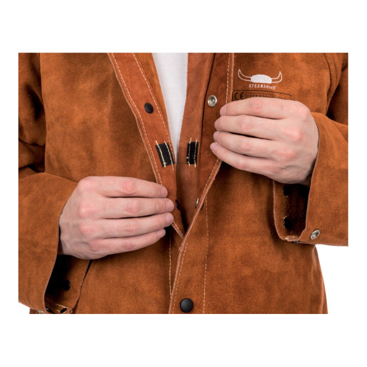 WELDAS Blouson de soudeur, Taille unisexe: L