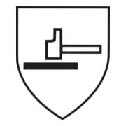 Weldas Schweißer-Schutzhandschuh-Paar 10-2750-4