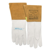 Weldas Schweißerhandschuhe Gr.XL (9,5) natur/orangeEN 388,EN 12477,EN 1149-2 10 PA