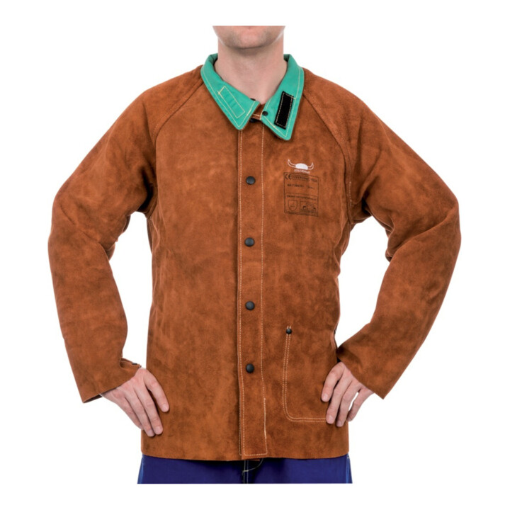 Weldas Schweißerschutz-Jacke STEERSOtuff® Gr. L 100% CO 1 St.