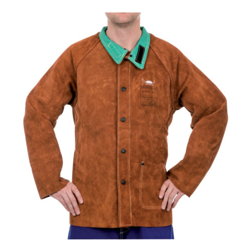 Weldas Schweißerschutz-Jacke STEERSOtuff® Gr. L 100% CO 1 St.