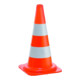 WEMAS Cône de signalisation PVC orange 500 mm-3