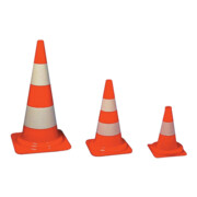 WEMAS Cônes de signalisation en PVC