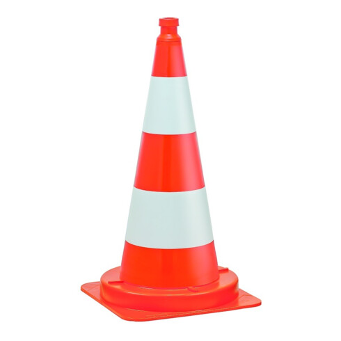 WEMAS Cônes de signalisation en PVC