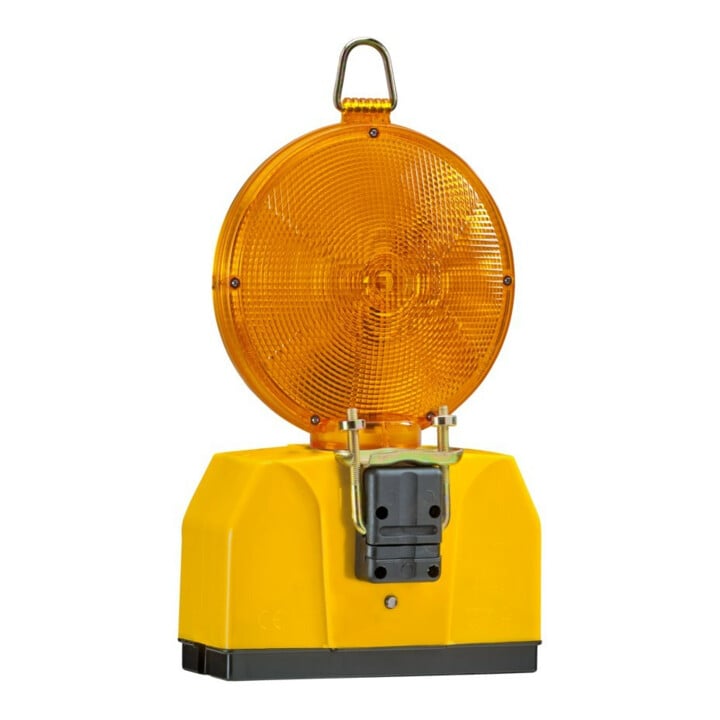 WEMAS Signalisation TL-Lampe d’avertissement 2000/180, jaune 2, boîtier jaune, avec support