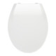 WENKO Abattant WC Kos, Easy Close blanc thermoplastique avec frein de chute-1