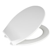 WENKO Abattant WC Kos, Easy Close blanc thermoplastique avec frein de chute-4