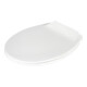 WENKO Abattant WC Kos, Easy Close blanc thermoplastique avec frein de chute-4