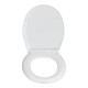 WENKO Abattant WC Rieti, Easy Close blanc Duroplast avec frein de chute-3