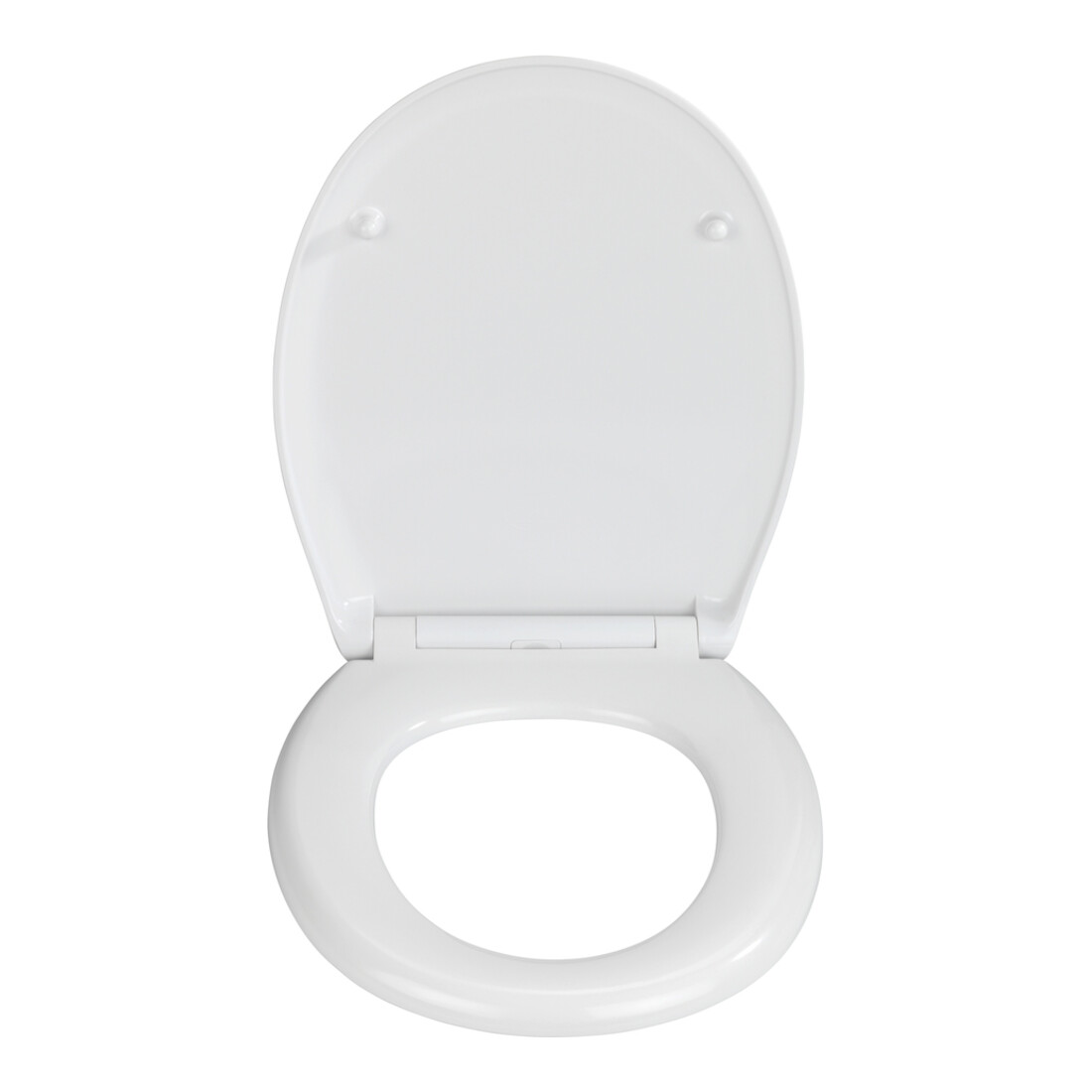 WENKO Abattant WC Rieti, Easy Close blanc Duroplast avec frein de chute