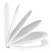 WENKO Abattant WC Savio, Duroplast blanc, frein de chute WC-Abattants - Salle de bain-4