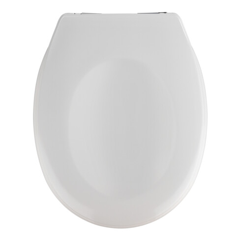 WENKO Abattant WC Savio, Duroplast blanc, frein de chute WC-Abattants - Salle de bain