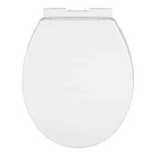 WENKO Abattant WC Thermoplastique blanc Easy-Close