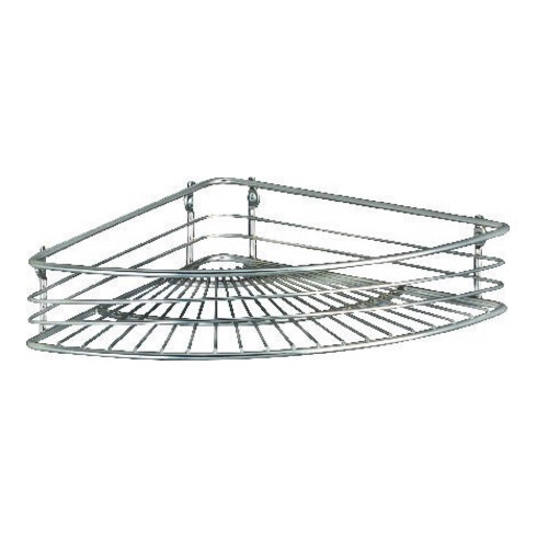 WENKO Bad Eckwandablage Milano chrom
