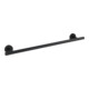 WENKO Badetuchstange Uno 60 cm Schwarz matt BosioBlack Schrauben Wandserien - Bad-5