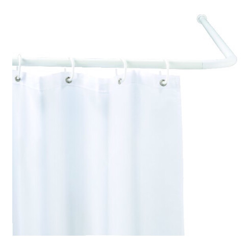 WENKO Barre d'angle universelle 20 mm, blanche