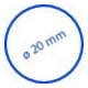 WENKO Barre d'angle universelle 20 mm, blanche-3